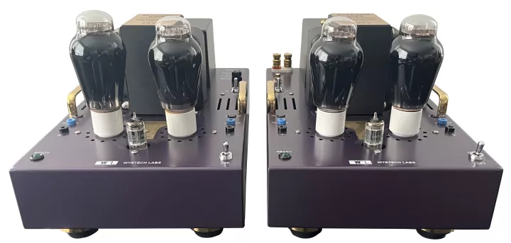 Sapphire 300B monoblock amplifiers (front)