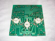 Pearl printed circuit board - underside showing amp sockets